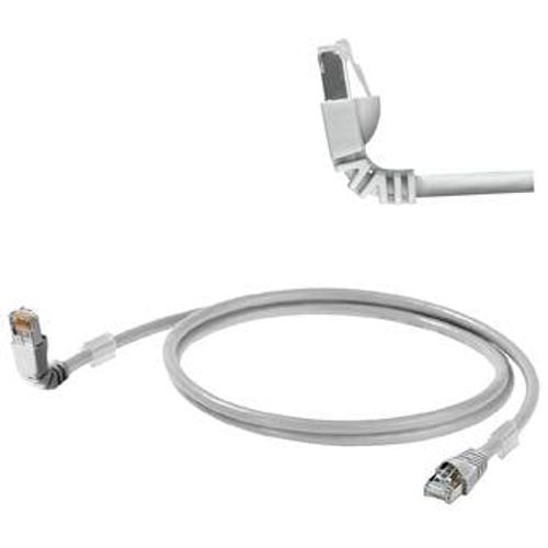 Weidmüller 1248280030 RJ45 mrežni kabel, Patch kabel cat 6a S/FTP 3.00 m siva UL certificiran 1 St. slika 2