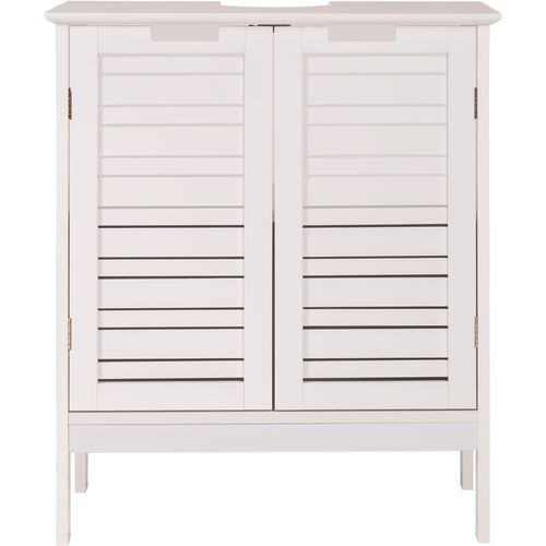 TENDANCE KUPATILSKI ORMARIĆ SA 2 VRATA I POLICOM MIAMI 60X30X70CM MDF BELA  9900300 slika 6