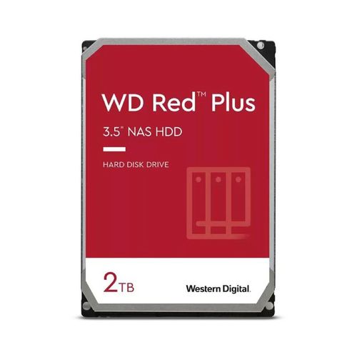 WD 2TB 3.5 inča SATA III 64MB WD20EFPX Red Plus hard disk hard disk slika 1