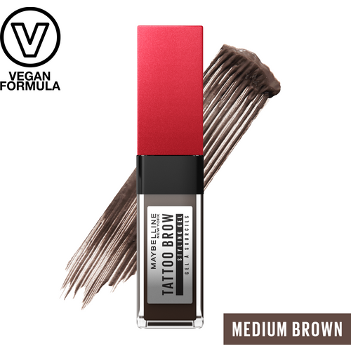 Maybelline New York Tattoo Brow 36H gel za obrve medium brown  slika 3