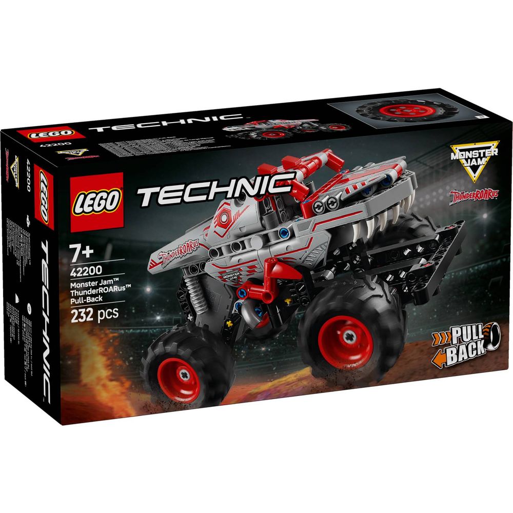 LEGO 42200 Monster Jam™ Thunderroarus™ na povlačenje slika 1