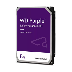 Hard disk 8TB PURPLE za video nadzor 5640 okretaja, 256MB