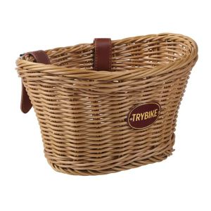 TRYBIKE Pletena korpica za bicikl, Brown