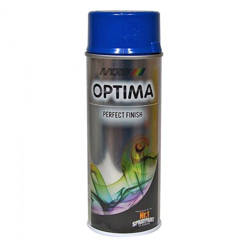 MOTIP Optima Akrilna boja u spreju RAL5010 plava 400 mL slika 1