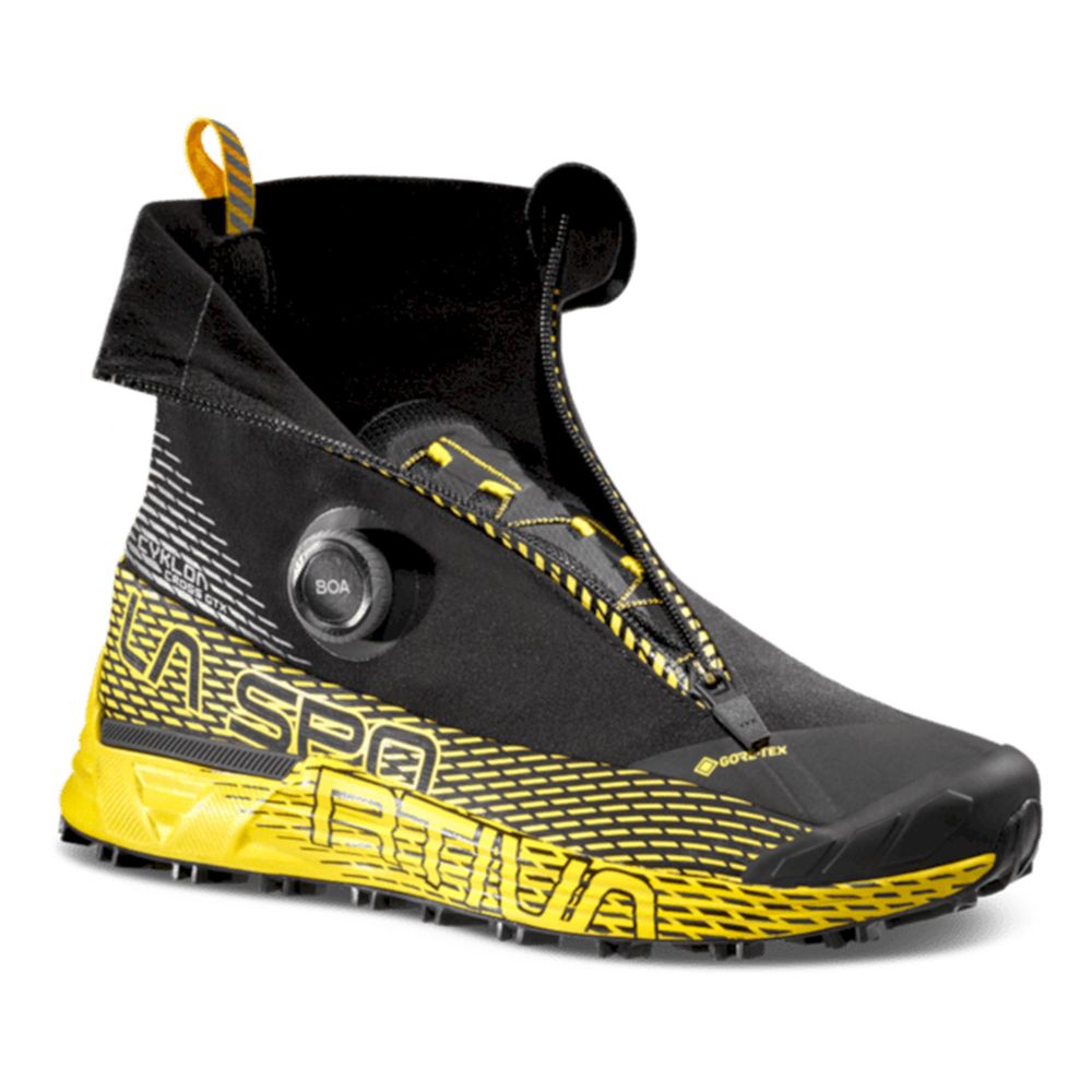 La Sportiva Muške gležnjerice Cyklon Cross GTX, Black/Yellow slika 3