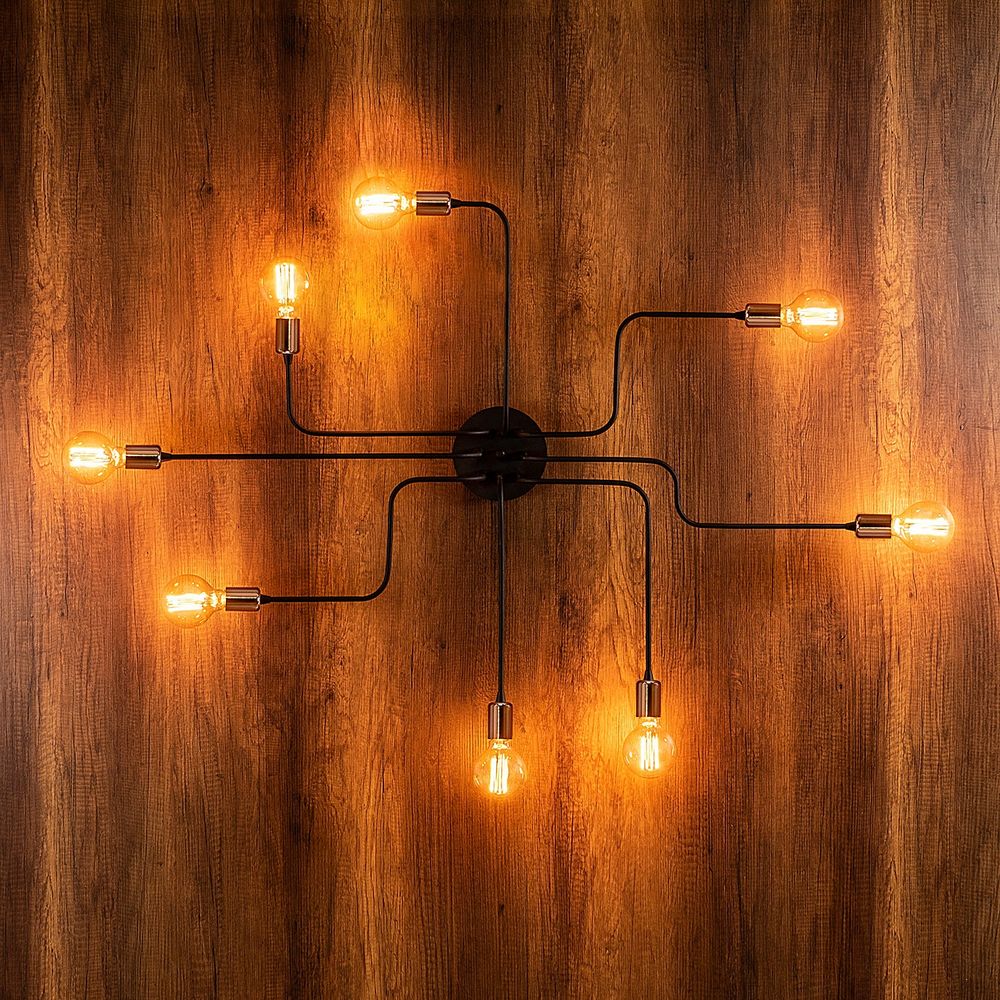 Truva - N-701 Crna Brončana Zidna Lampa slika 4