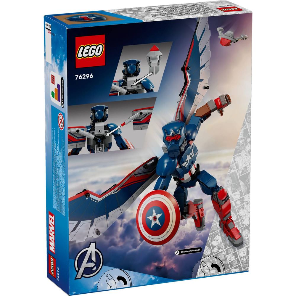 LEGO 76296 Novi Kapetan America slika 9