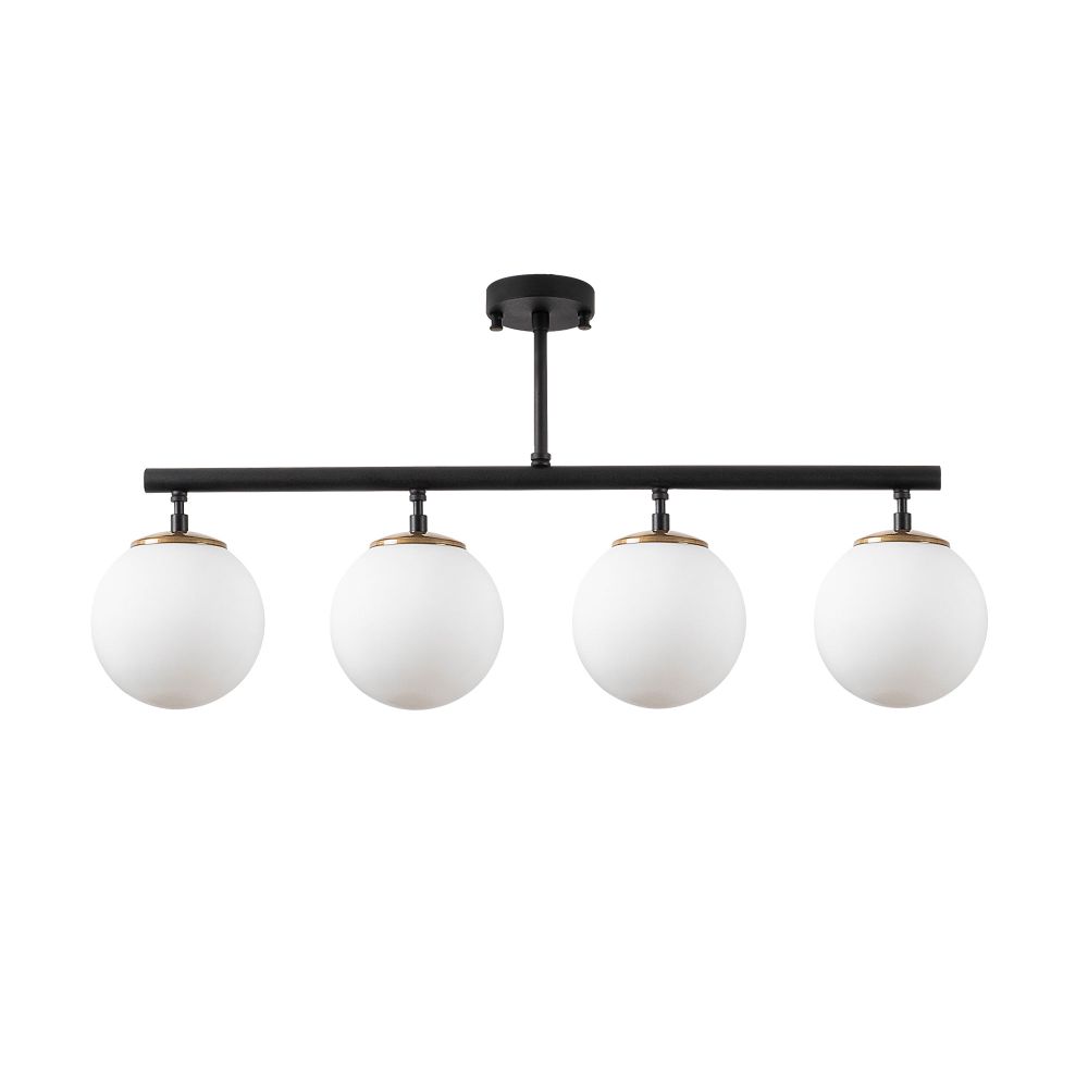 Luster Fazli - 10426 u crno-zlatno-krem boji slika 5