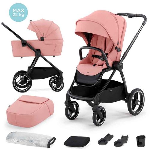 Kinderkraft dječja kolica Nea 3u1 B, ash pink slika 1