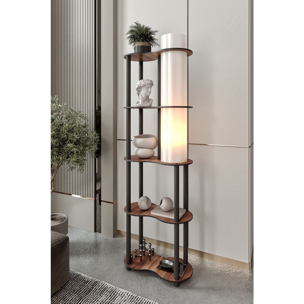 Podna Lampa KS-11109 u Boji Oraha slika 1