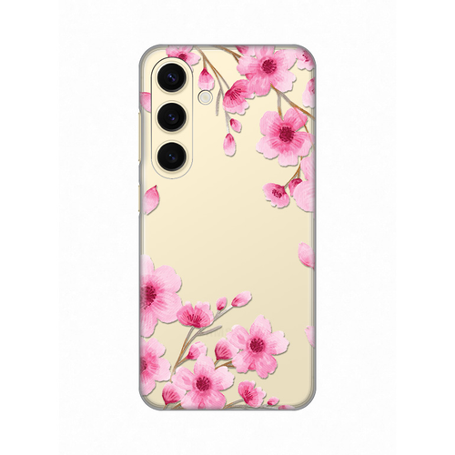 Torbica Silikonska Print Skin za Samsung S921B Galaxy S24 Rose Flowers slika 1