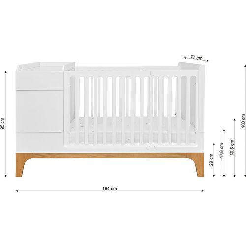 Bellamy UP! krevet 70x120 cm, white slika 30