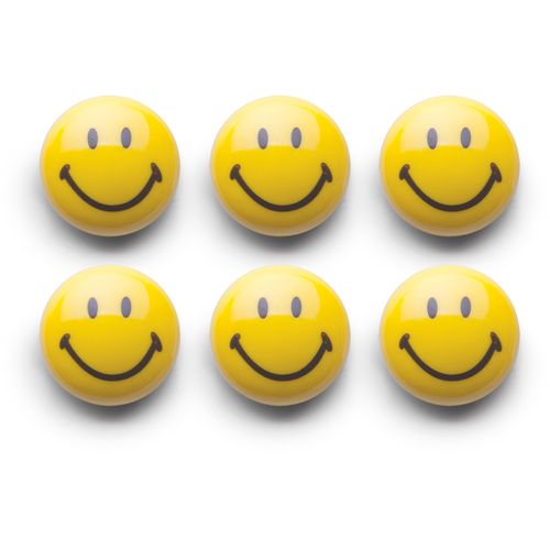 Zeller Set magneta "Smiley", 6-1, Ø 3 cm, plastični, 11204 slika 1
