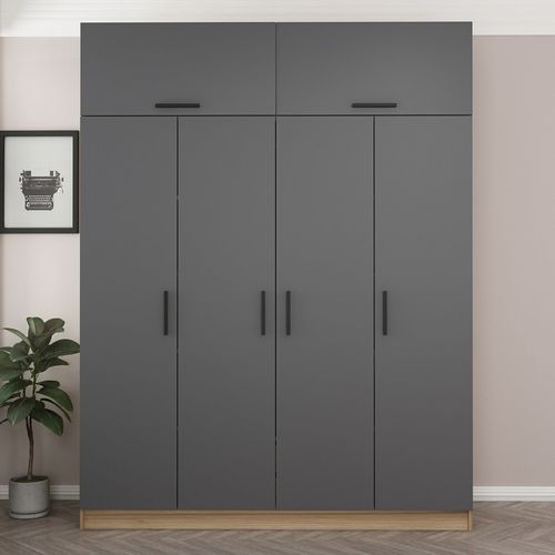 Kale - 7718 Anthracite Wardrobe slika 2