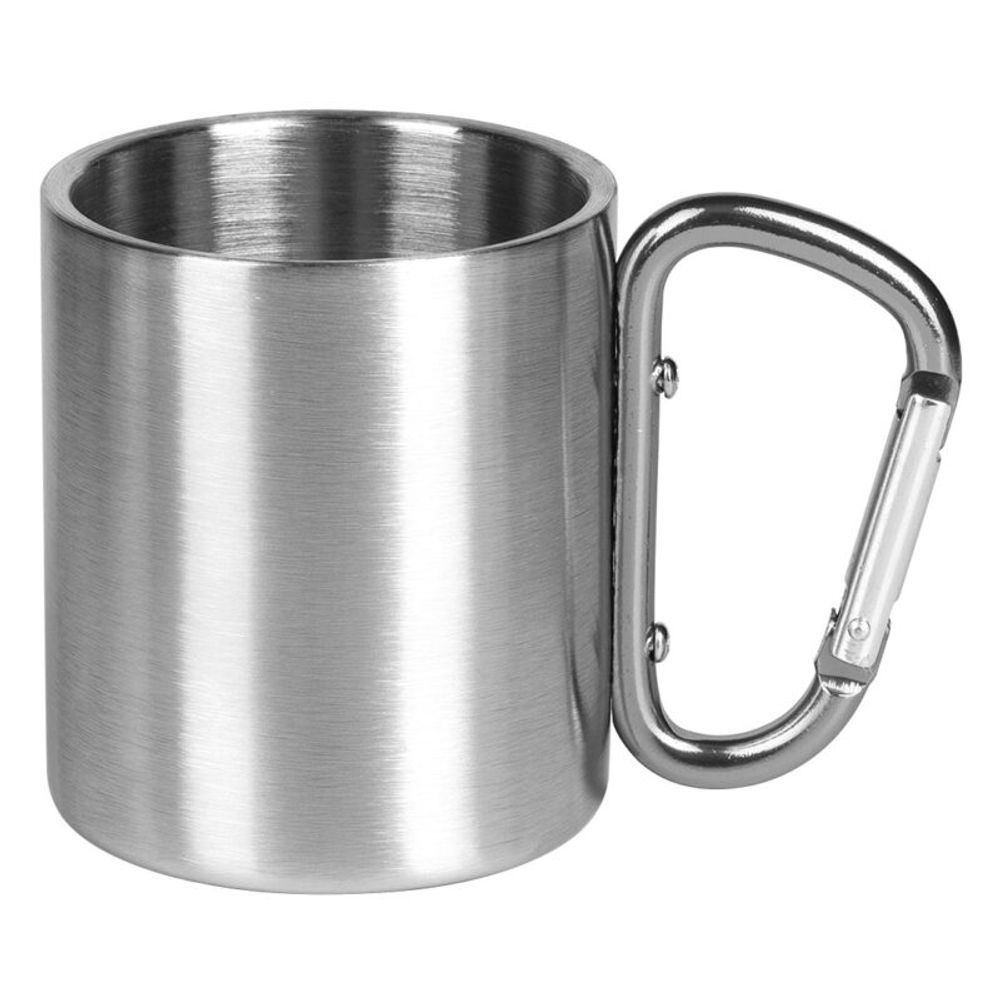 HIKE,metalna šolja 200ml,sjajni metal slika 1