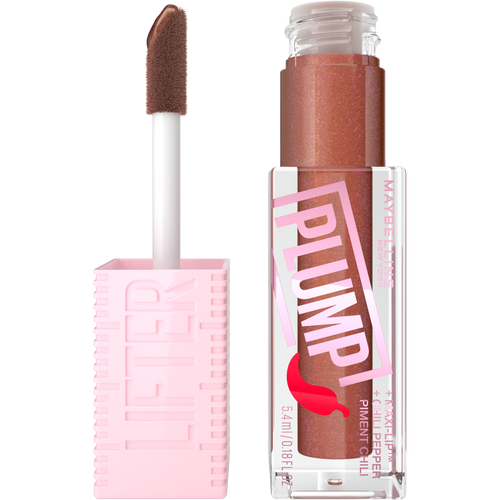 Maybelline New York Lifter Plump sjaj za usne 007 cocoa zing slika 1