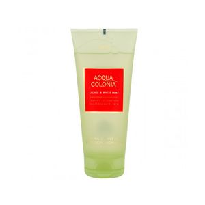 4711 Acqua Colonia Lychee &amp; White Mint Perfumed Shower Gel 200 ml (unisex)