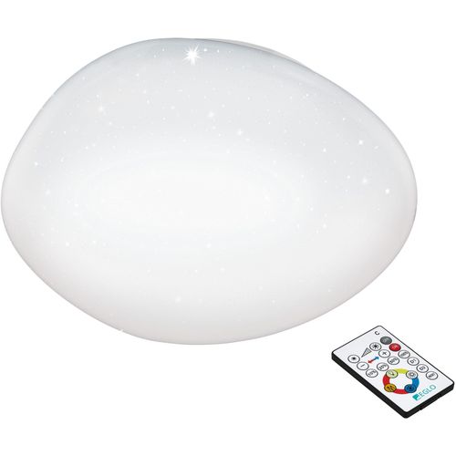 Eglo Sileras-a plafonjera led, 24w, prom 450, sa daljinskim dimabilna, bijela/kristal  slika 1