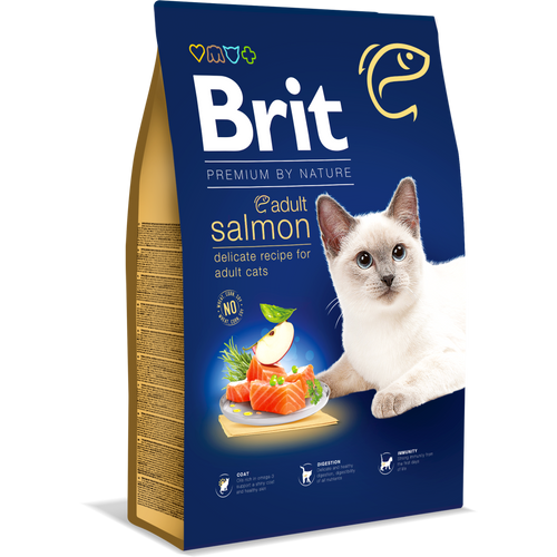 Brit PN Cat Adult Losos 8 kg slika 1