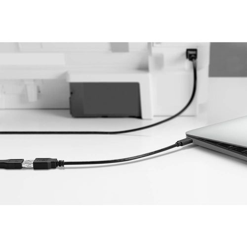 Renkforce USB kabel USB 3.2 gen. 1 (USB 3.0) USB-C® utikač, USB-A utičnica 0.15 m crna s otg funkcijom, pozlaćeni kontakti RF-4455819 slika 2