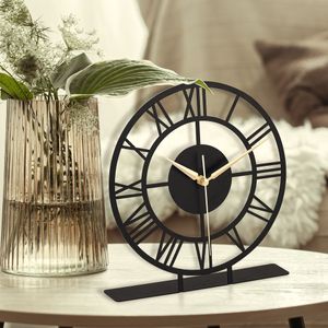 Decorative clock Roman, colour: black