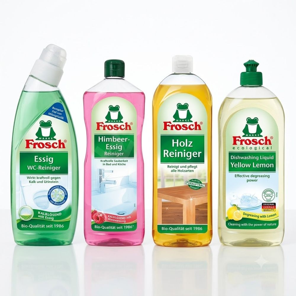 Frosch Eco Home Care Set 4/1 – Sredstva za čišćenje doma i ručno pranje suđa slika 1