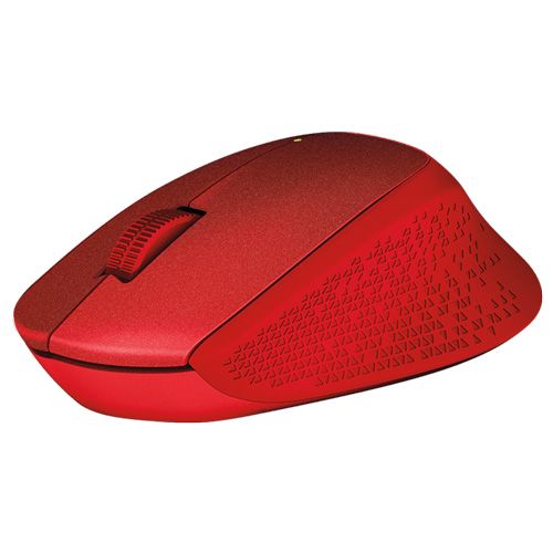 LOGITECH Bežični miš M330 Silent Plus (Crveni) slika 3