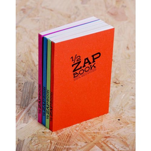 Clairefontaine Demi Zap book A6 80gr 80L, mix boja, 100% reciklirani papir slika 1
