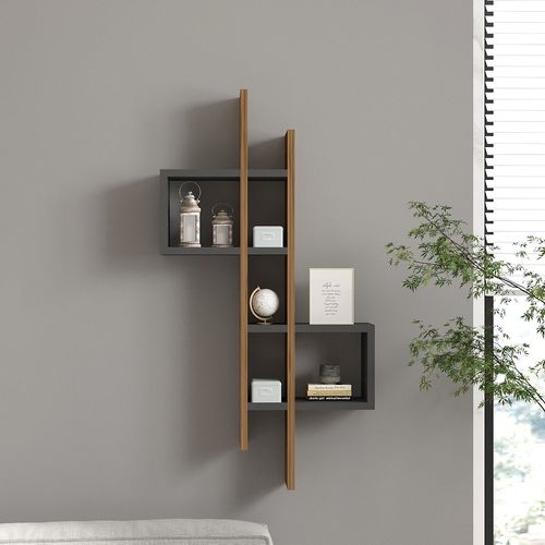 Emse - Oak, Anthracite Oak
Anthracite Wall Shelf slika 2