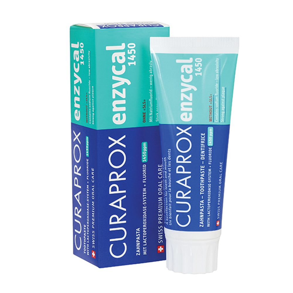 Curaprox Pasta za zube Enzycal 1450 75ml slika 2