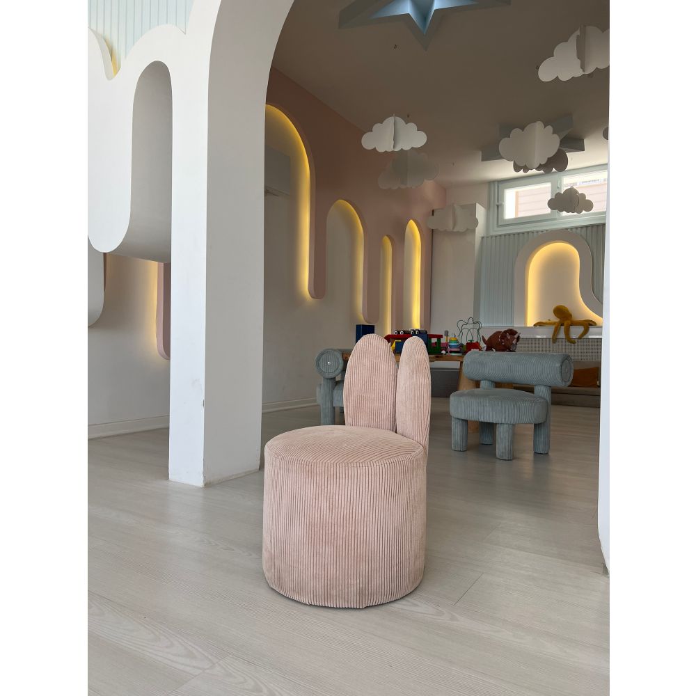 Bunny - Ružičasta Wing Chair slika 3