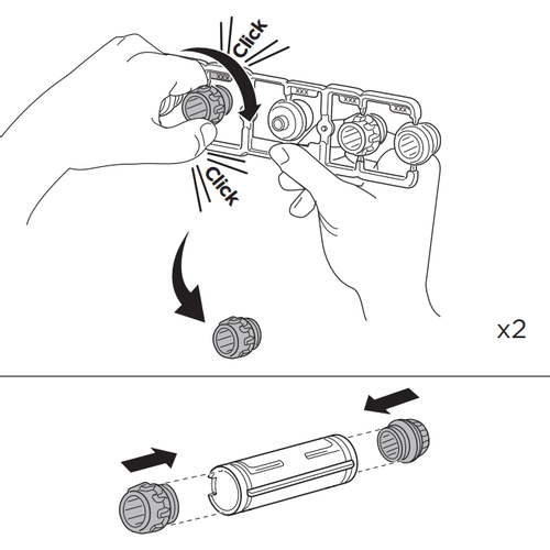 Thule FastRide 9-15mm Axle Adapter Kit za bicikle s osovinom Thru veličine 9 do 15mm slika 7