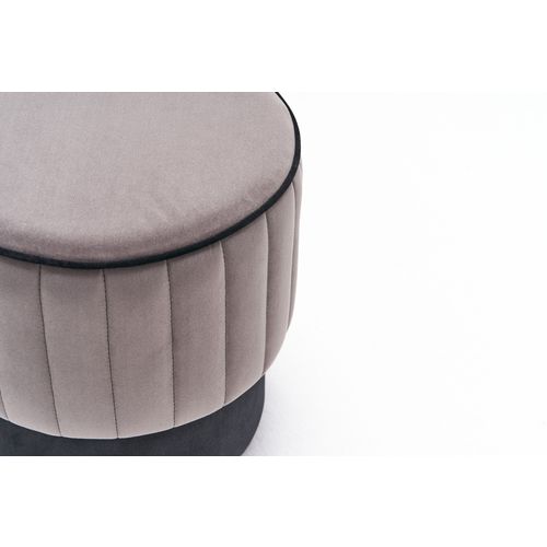 Atelier Del Sofa Tabure, Sivo, Rose Puf - Grey slika 7