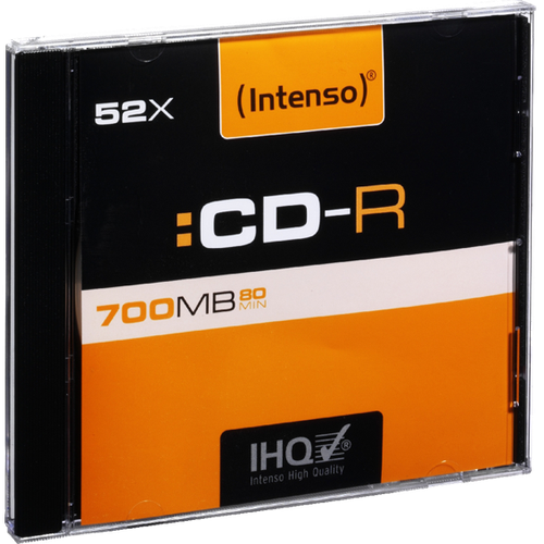 (Intenso) CD-R 700MB (80 min.) pak. 10 komada Slim Case - CD-R700MB/10Slim slika 2