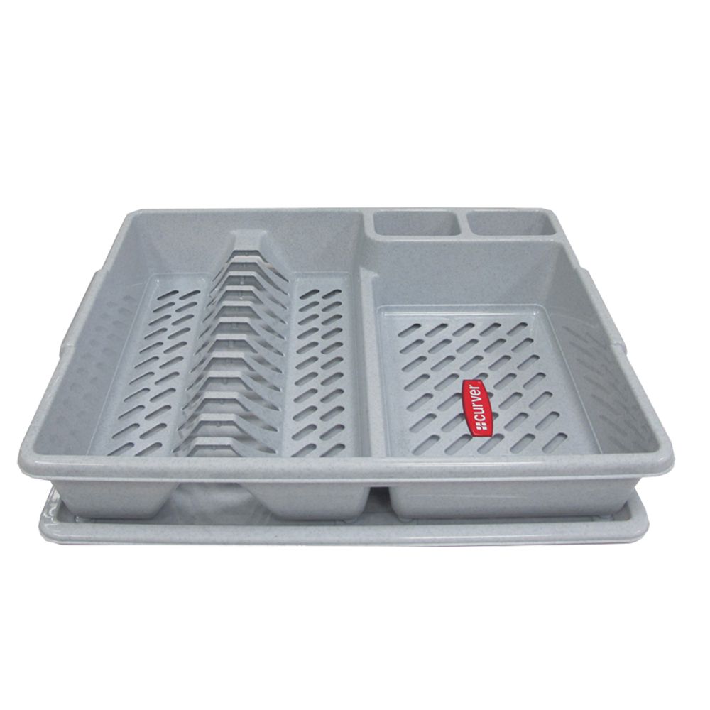 Curver Ocjedivac 45x38x8 sa podst. sivi  slika 1
