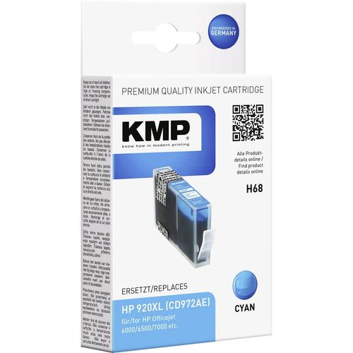 KMP tinta zamijenjen HP 920XL kompatibilan  cijan H68 1718,0053 slika 1