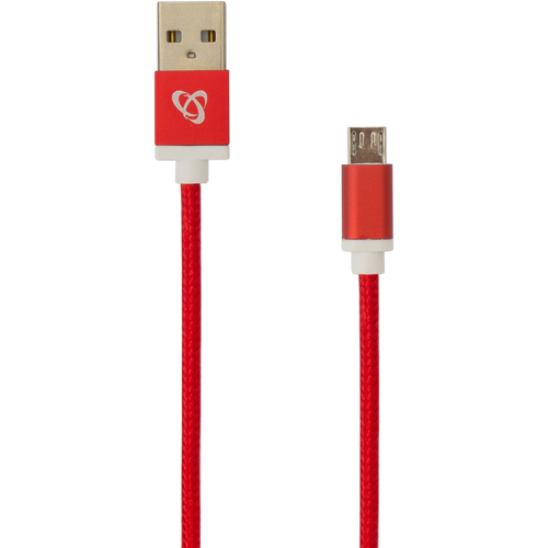 KABEL SBOX USB->MICRO USB M/M 1,5M Blister RED slika 5