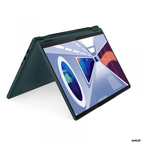 Lenovo 83B2006FYA Yoga 6 13ABR8 (Dark Teal, Aluminium Top) Ryzen 5 7530U 6-Core 2.0-4.5GHz/19MB 16GB 512GB-SSD-NVMe 13.3" WUXGA (1920x1200) IPS TOUCH 300n 100%-sRGB DolbyVision GL 1080p+IR DigitalPen Radeon-Graphics WiFi-AX BT5.1 USB/DP Backlite 59Wh FPR 1.37kg Win11Home slika 1