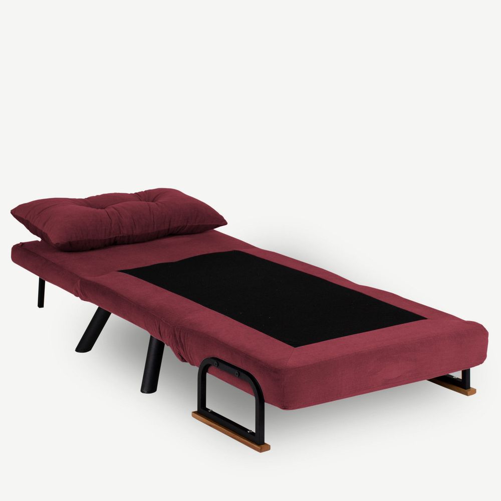 Sando Single - Maroon 1-Sjedišni Sofa-Krevet slika 4