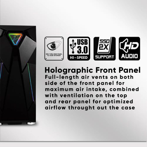 Armaggeddon TRON HOLO 5 ATX Black slika 2