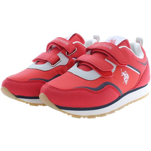 US POLO BEST PRICE RED SPORTS SHOES FOR KIDS slika 2