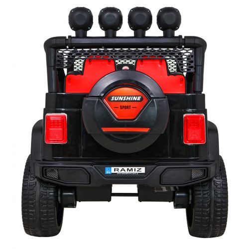 Auto na akumulator  NEW Raptor DRIFTER 4 x 4 - crni/plamen slika 6