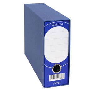 Registrator A5-80 kutija OPTIMA SILVER široki plavi