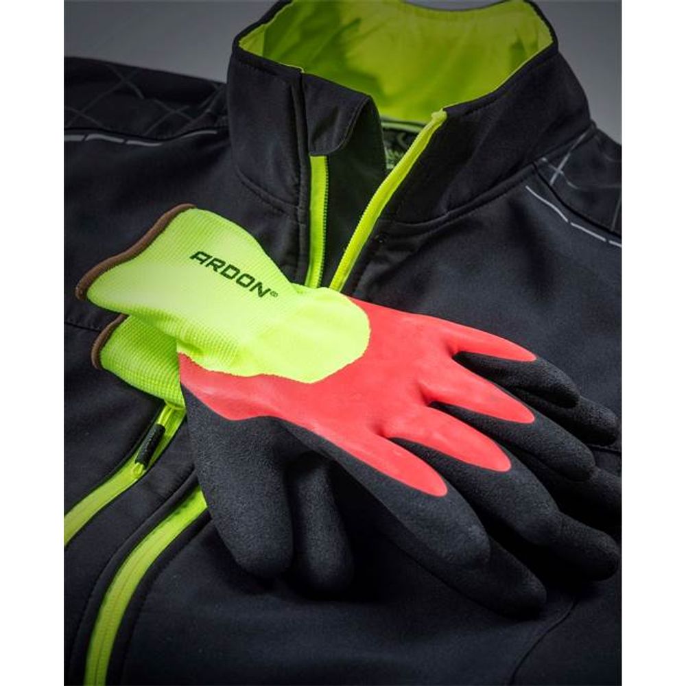 Ardon rukavice A8107/10 Petrax Double MP (crvene) slika 2