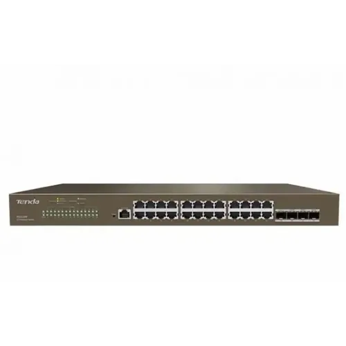 Svič 10/100/1000 24-port Tenda TEG3328F L2 Managed + 4x1000 Base-X SFP Ports slika 1