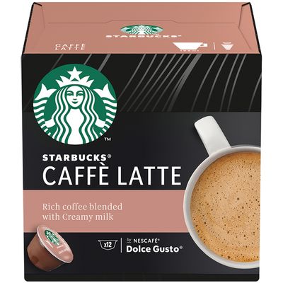 Starbucks dolce gusto kapsule Caffe Latte 121,2g, 12 kapsula