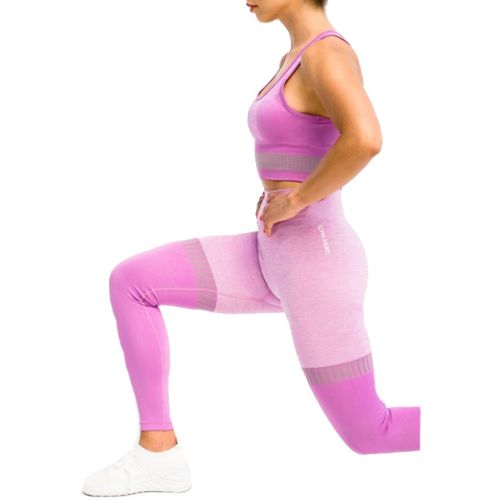 Gymhero tajice stripes mauve slika 2