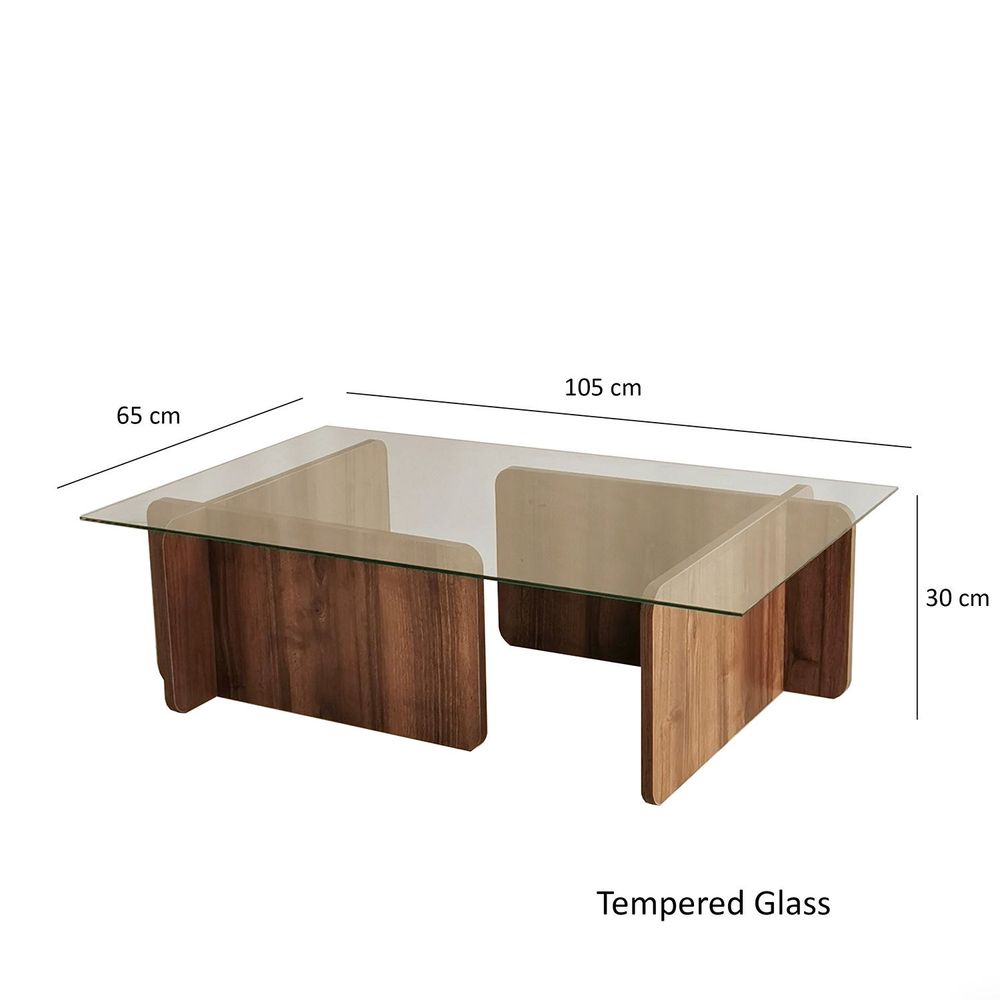 Escape Walnut Coffee Table slika 9