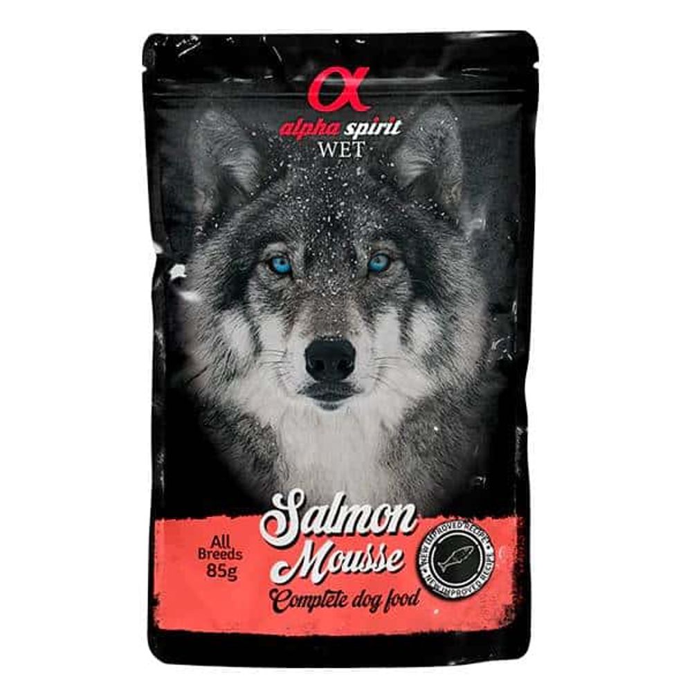 Alpha Spirit pouch, pašteta od lososa 300g slika 1