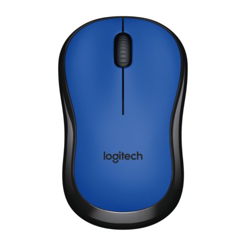 Logitech M220 Silent bežični optički miš, plava slika 2